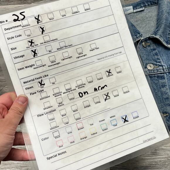 Vintage 90s Planet Hollywood Myrtle Beach Blue Mens M Trucker Denim Jean Jacket - Picture 7 of 9